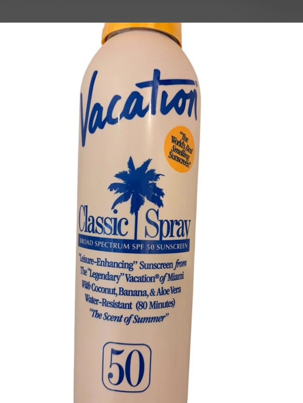 NWT Classic Spray SPF 50 Sunscreen - Yellow/Beige